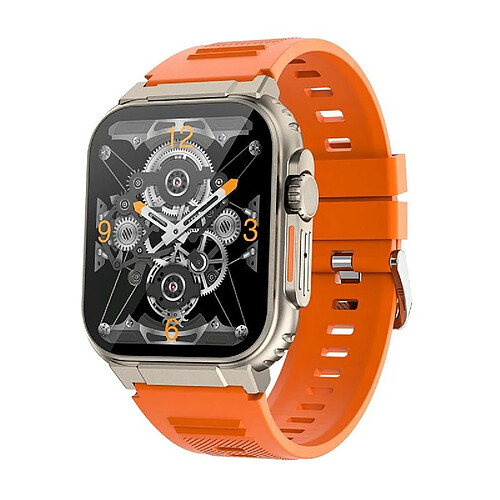 Yonis Montre Connectée 1.96' IP68 Multifonction Bluetooth