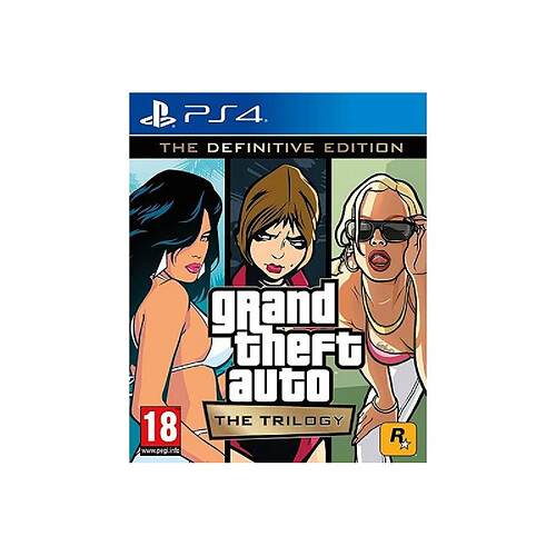 Rockstar Grand Theft Auto The Trilogy The Definitive Edition PS4