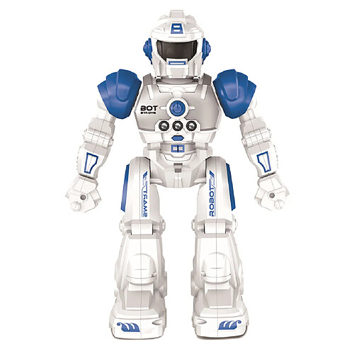 Télécommande RC Smart Robot Gesture Capteur Figure Dansant Singing Jouet Bleu