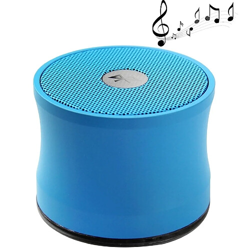 Wewoo Enceinte Bluetooth d'intérieur bleu pour iPhone, Galaxy, Sony, Lenovo, HTC, Huawei, Google, LG, Xiaomi, autres Smartphones et tous les appareils V2.0 Super Bass Haut-Parleur Portable, Appui Mains Libres,