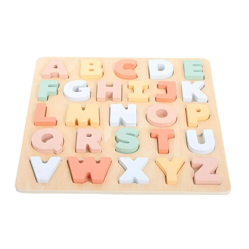 EliNeli Alphabet à encastrer jouet bois