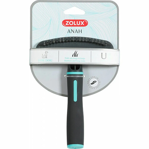 Brosse à Cheveux Zolux Chien Turquoise