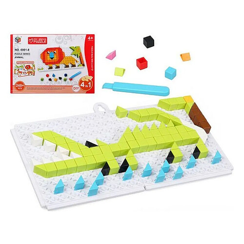 Fun Puzzle Diy Animal 6 In 1 118032 (248 pcs)