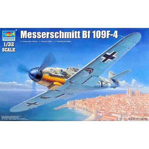 Trumpeter Maquette Avion Messerschmitt Bf 109f-4