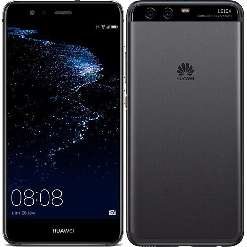 Huawei P10 - Double Sim - Noir · Reconditionné