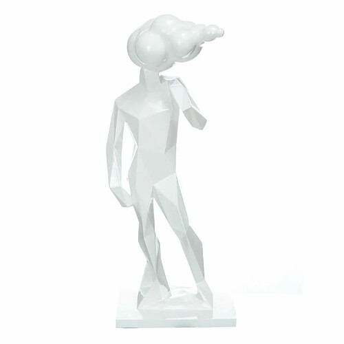 Paris Prix Statue Design Sculpture Kenya 56cm Blanc