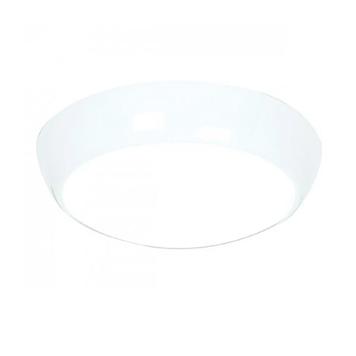 Saxby Plafonnier Vigor Polycarbonate blanc brillant