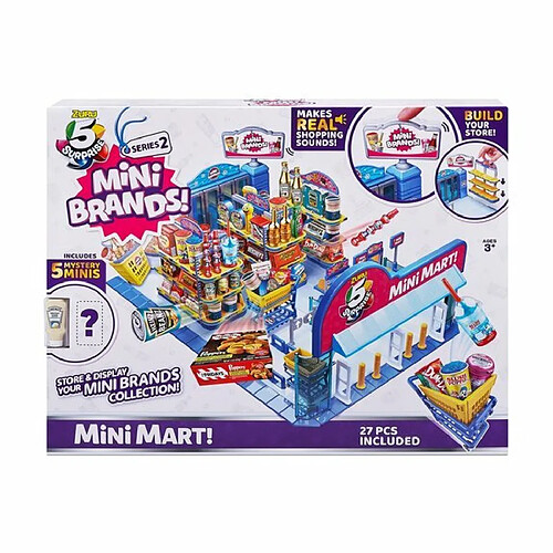 Ludendo Coffret magasin mini marques - mini brands