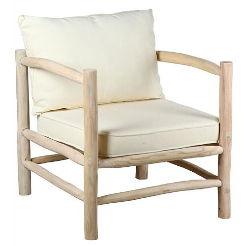 Aubry Gaspard Fauteuil design en teck Arthur.