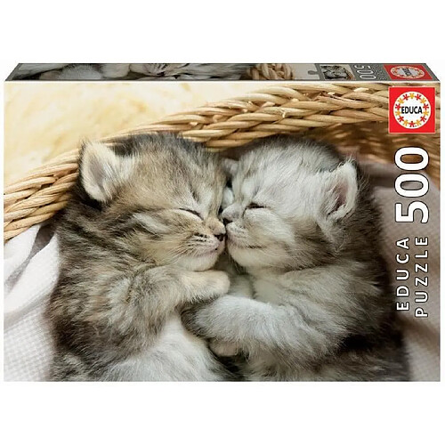 Educa Borras EDUCA - Puzzle - 500 Doux chatons