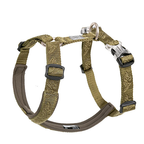 Universal Collier de chien en nylon de conception et harnais de chien réflecteur souple harnais de chien en nylon harnais de chien de sécurité pit taureau | harnais (vert)