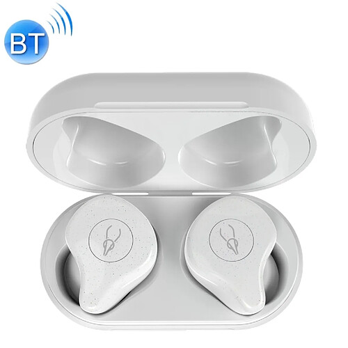 Wewoo Écouteur stéréo intra-auriculaire SABBAT X12PRO Mini Bluetooth 5.0 avec boîtier de chargement, pour iPad, iPhone, Galaxy, Huawei, Xiaomi, LG, HTC et autres téléphones intelligents (Blanc)