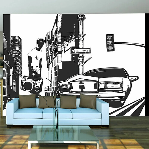 Paris Prix Papier Peint Style Urbain 193 x 250 cm