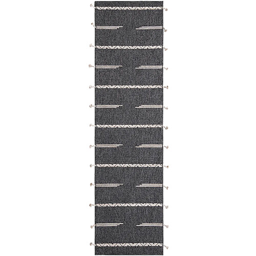 Hadorn Tapis - 290x80 - Anthracite - Juniper Lyn