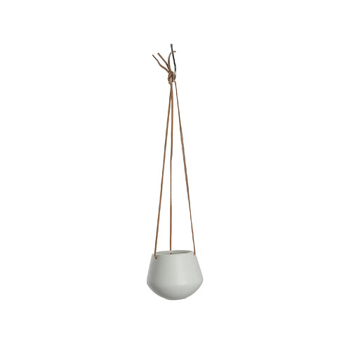 Present Time Cache-pot design suspendu small Skittlie - H. 66 cm - Blanc