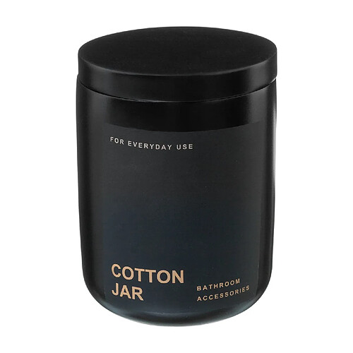 Five Simply Smart Pot à coton design Black - Noir