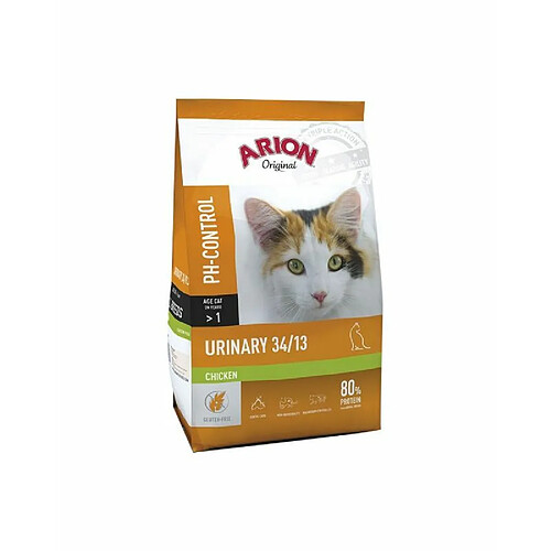 Arion 5868 croquette pour chat 2 kg Adult Poulet, Saumon