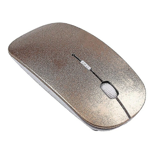 Universal 2,4 GHz Wireless Mouse-Super Mince Design-Gold