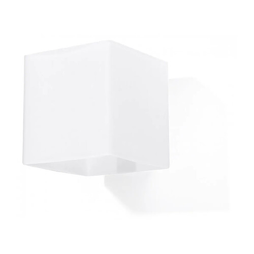 Luminaire Center Applique murale RICO verre blanc 1 ampoule