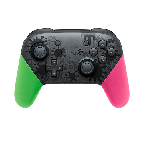 Manette De Jeux Contrôleur Bluetooth Pro Sans Fil Gamepad Compatible Pour Nintendo Switch Vert /rose