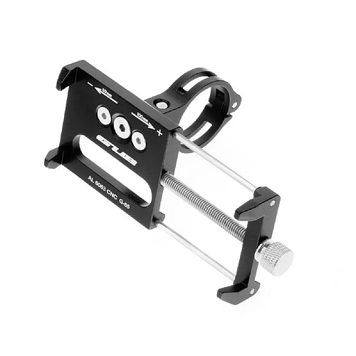 Ozzzo support vélo pour guidon gub g85 aluminium noir