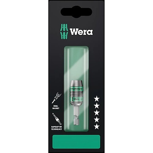 Porte-embouts universel Rapidaptor à aimant annulaire 887/4 RR SB WERA WERK 05073511001