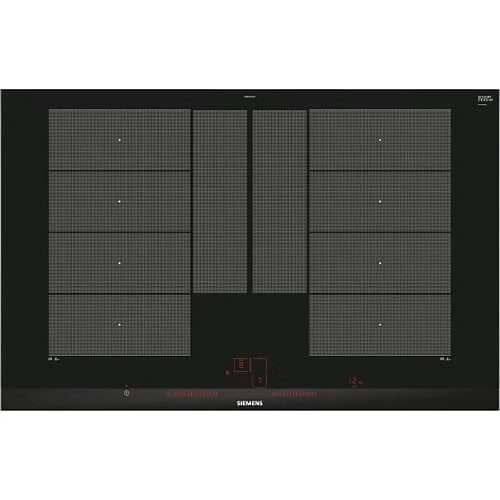 Siemens EX875LYC1E Table de Cuisson 240V 7400W Céramique Elektro Aucun Noir