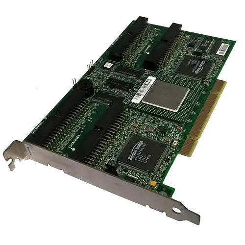 LSI Logic Carte LSI Series 511 REV C2 4x IDE ATA 100 P5110703 PCI 09K646 Intel 98 SL3ZJ · Occasion