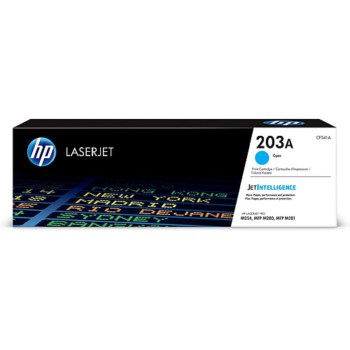 HP 203A Cyan Original LaserJet toner cartridge