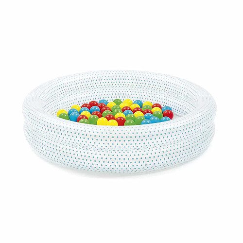 Piscine à Boules de Couleurs pour Enfants Bestway Up In & Over 90x20 cm