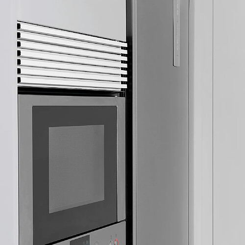 Emuca Grille four, module 600 mm, Aluminium, Anodisé mat