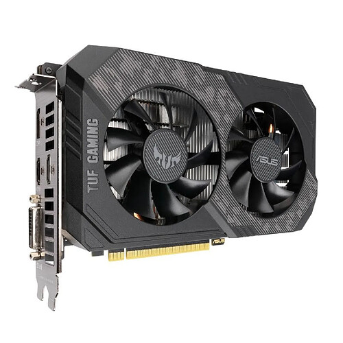 Asus TUF Gaming GeForce GTX 1660 Ti 6GO EVO OC Edition GDDR6 DVI Dual HDMI DisplayPort PCI Express TUF-GTX1660TI-O6G-EVO-GAMING