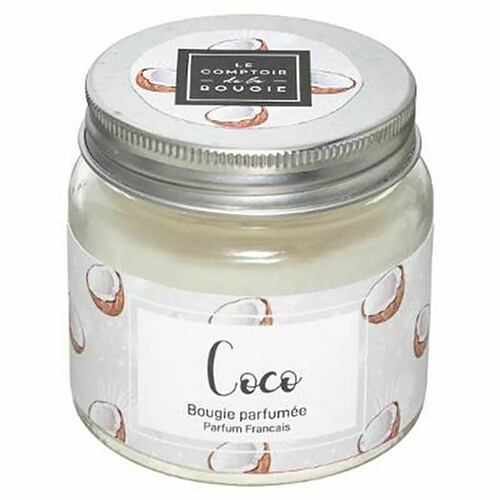 Bougie Parfumée en Verre Bocal 65g Coco