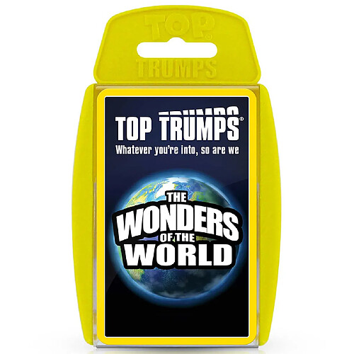 Winning Moves Wonders of the World - Top Trumps Jeu de société (Anglais)