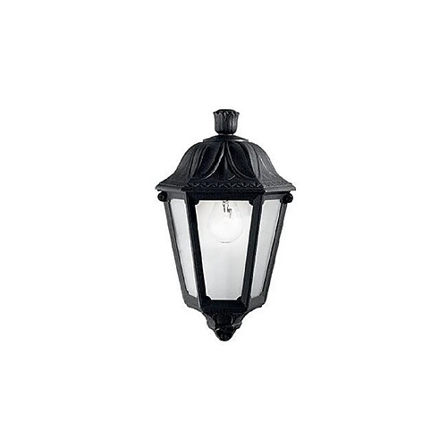 Ideal Lux Lanterne de jardin Anna Noir 1 ampoule 35cm