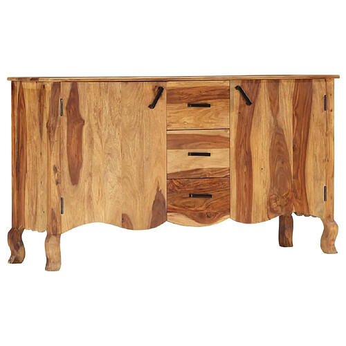 Maison Chic Buffet,Meuble de Rangement,commode pour salon,Cuisine 145x40x80 cm Bois solide -MN61398