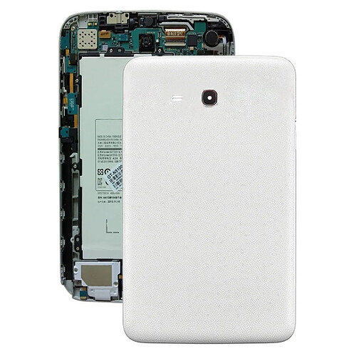 Wewoo Coque Arrière Batterie pour Galaxy Tab 3 V T110 Blanc