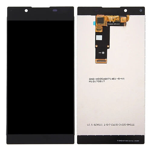 Wewoo Pour Sony Xperia L1 écran noir LCD + tactile Digitizer Assemblée pièce détachée