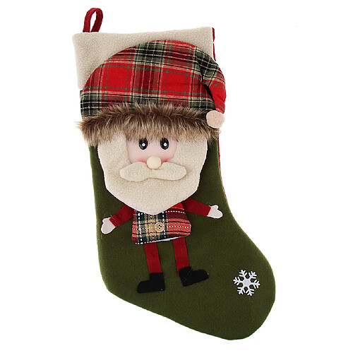 fête des enfants cadeau de noël cadeau bonbons chaussettes bas parti santa vert