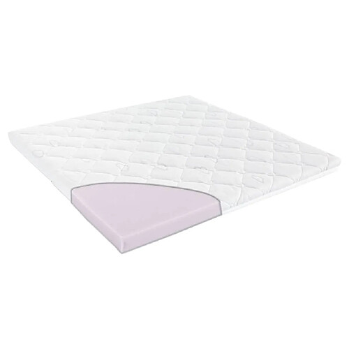 tiSsi Matelas pour parc pour enfants Moritz 85x89 cm Blanc