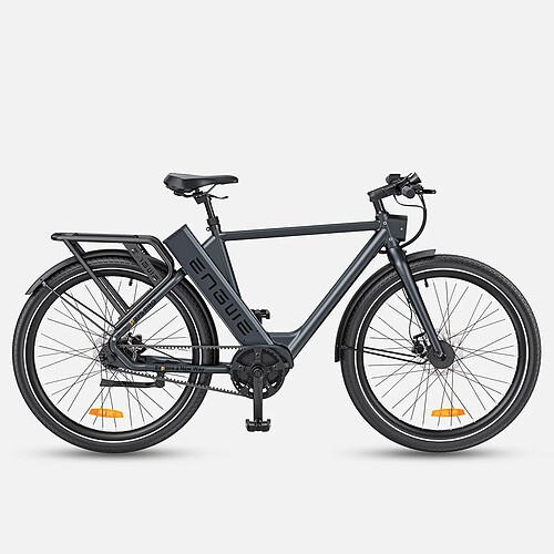 ENGWE P275 PRO Vélo électrique avec capteur de couple 250W Bafang moteur central - Noir