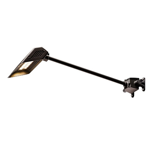 Slv TODAY LED, spot sur tige, noir, long, LED 29W 4000K, IP65