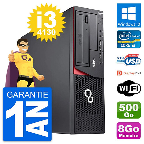 PC Fujitsu Esprimo E920 DT Intel i3-4130 RAM 8Go Disque 500Go Windows 10 Wifi · Occasion