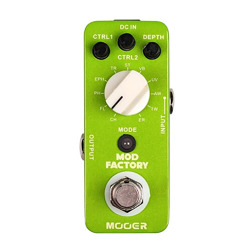 MOOER Mod Factory - Multi effets guitare