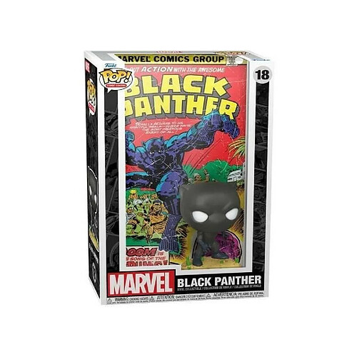 Zyx Music Sarl Figurine Funko POP! Comic Cover: Marvel- Black Panther