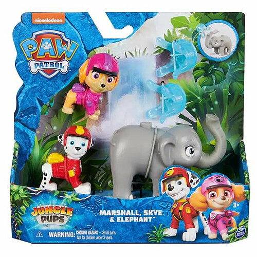 Set de voitures The Paw Patrol Jungle Pups - Marshall & Skye