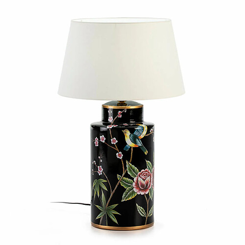 Lampe de bureau Thai Natura Noir Multicouleur Céramique 40 W 24 x 50 x 24 cm