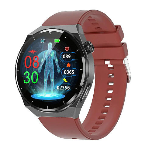 Yonis Montre Connectée IP68 ECG Température Sport Bluetooth