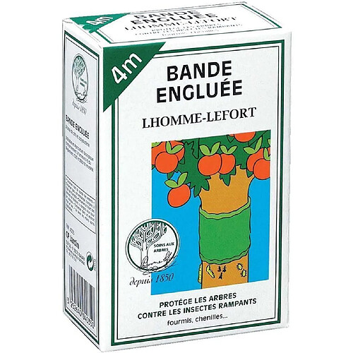 Lhomme-Lefort Bande engluée stop insectes pour tronc d'arbres.