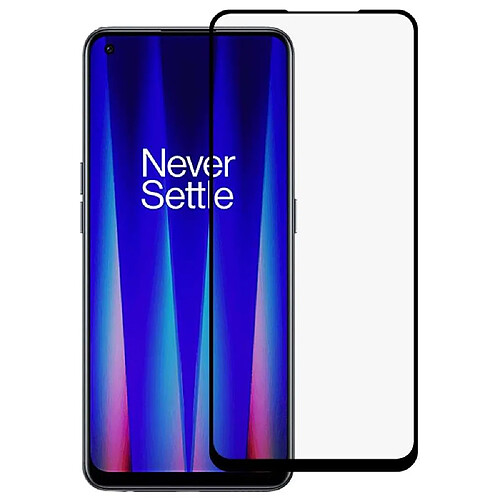 Htdmobiles Verre trempe pour OnePlus Nord CE 2 5G - film de protection incurve integral - NOIR